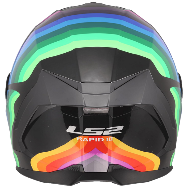 LS2 FF820 Rapid III Helmet – Flow Black Multi