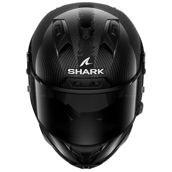 Shark Aeron Full Carbon Gloss DAD full-face helmet in black and anthracite