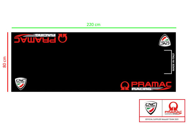 CNC Racing Pramac Racing Limited Edition garage carpet 220 x 80 cm GA003BPR