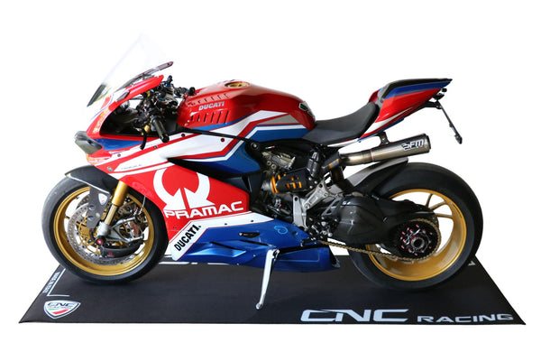 CNC Racing GA003B motorcycle garage and pit lane mat 220 x 80 cm