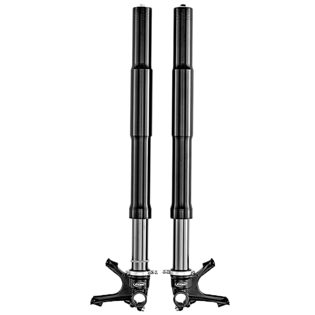 K-Tech KTR-4 fork with Independent Damping System, part 130-017-770, 43 mm aluminium track fork