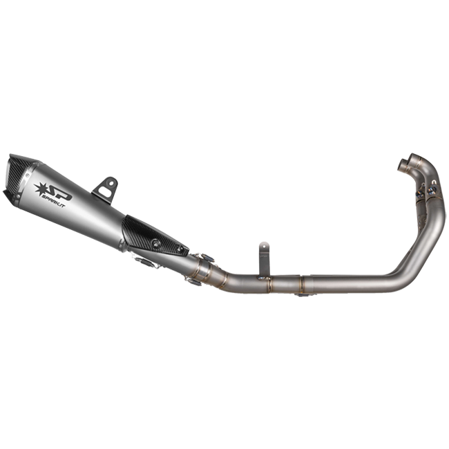 Spark Exhaust Konix Evo Titanium full system exhaust on Aprilia RS 660