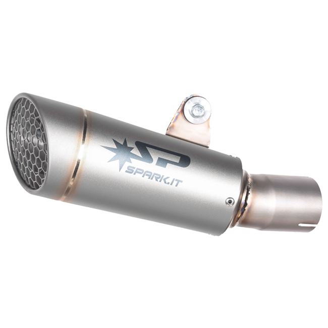 Spark Exhaust Grid-O titanium slip-on silencer BMW M1000RR K66 2021-2026