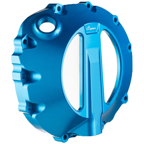 LighTech transparent clutch cover BMW S1000RR K67 anodised aluminium GCTBM001