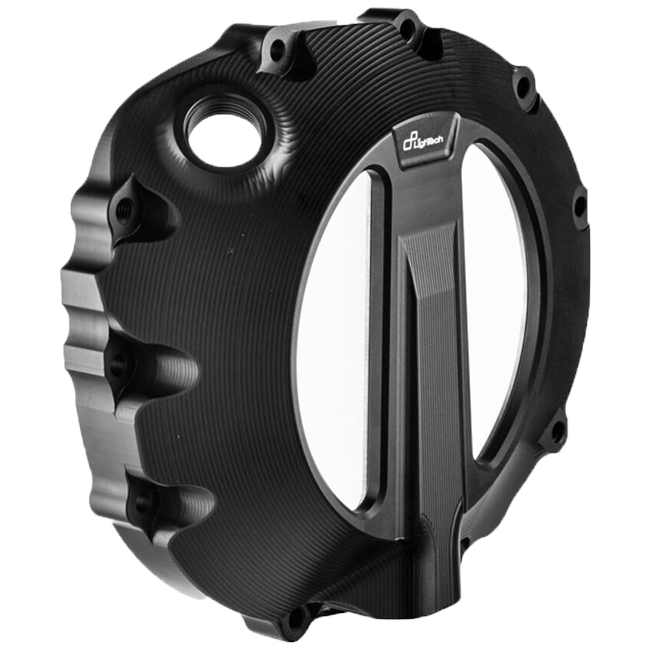 LighTech transparent clutch cover BMW S1000RR K67 anodised aluminium GCTBM001