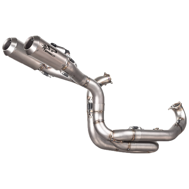 Spark Exhaust GDU8833 titanium full exhaust system on Ducati Panigale V2 955