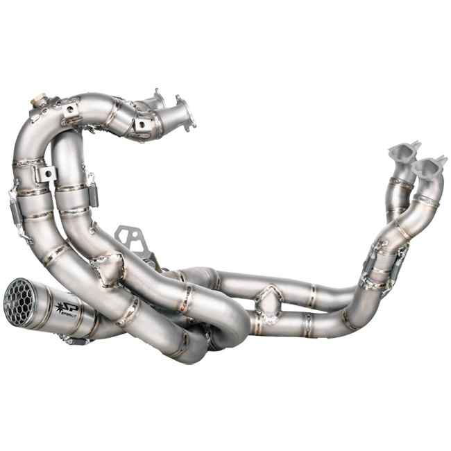 Spark Exhaust WorldSBK 19-22 titanium full exhaust system on Ducati Panigale V4
