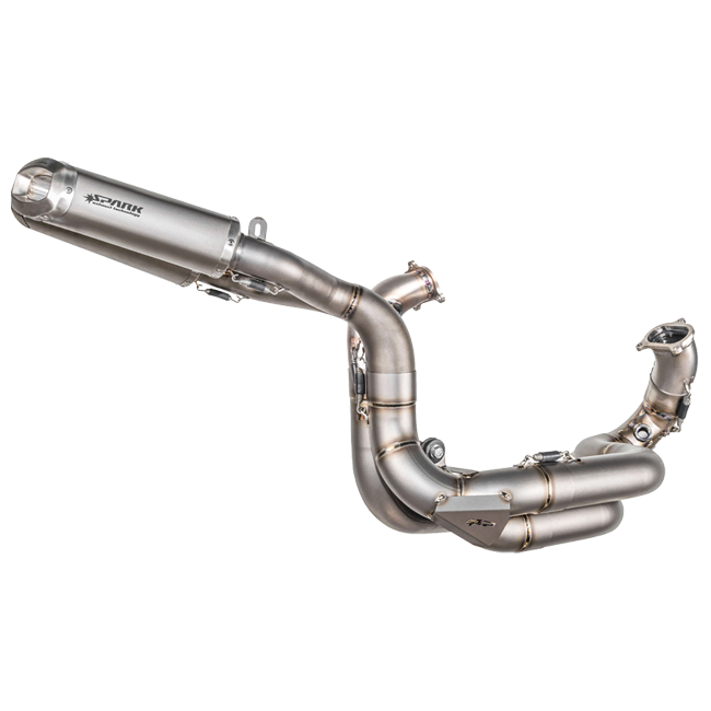 Spark Exhaust GDU8836 SSP titanium full exhaust system on Ducati Panigale V2 955