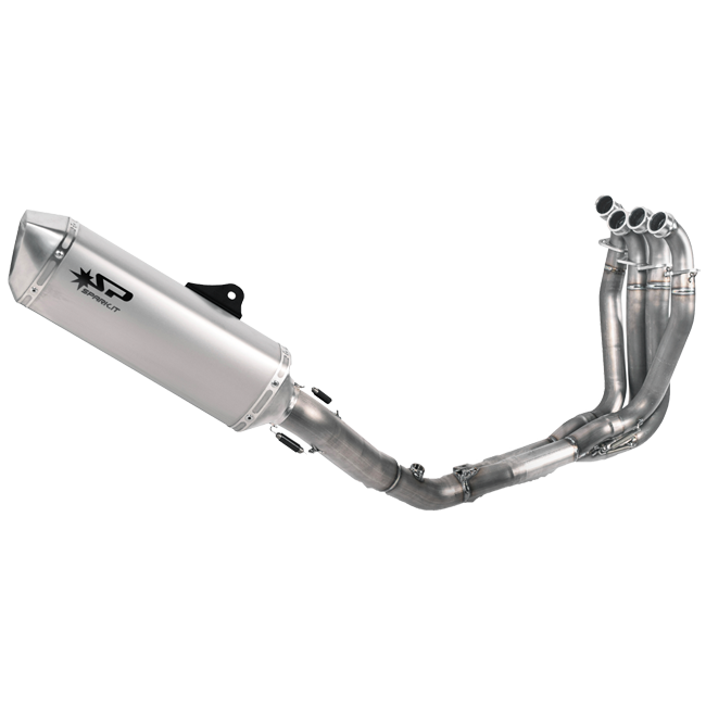 Spark Exhaust stainless steel full system with titanium Force silencer on Kawasaki ZX-10 R GKA8803T