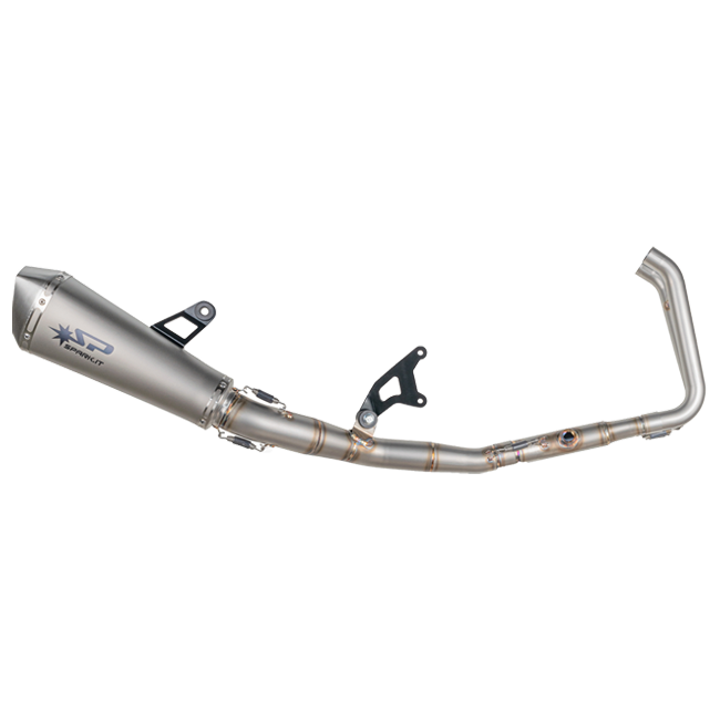 Spark Exhaust Konix full titanium system on Kawasaki Ninja 400 – GKA8824T
