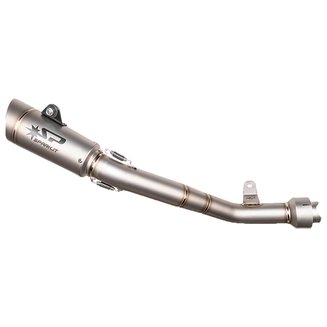 Spark Exhaust Grid-O titanium slip-on silencer with carbon end-cap for Kawasaki ZX-10 R/RR 2021-2026