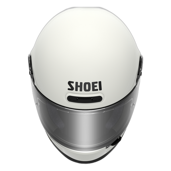 Shoei Glamster06 Off White – Neo-Retro Full-Face Helmet ECE 22.06 – top view