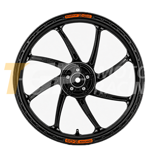 OZ GP Replica GP-8R aluminium rear wheel for Honda CBR 1000 RR SC77 in anodised finish