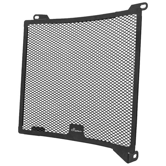 LighTech GPRAP001 black aluminium radiator guard for Aprilia RS 660