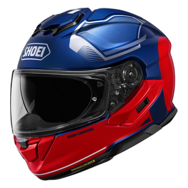 Shoei GT-Air3 Mike TC-2 – Sport-Touring Helmet with Sun Visor ECE 22.06 – front view