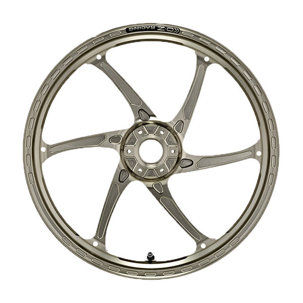 OZ Gass RS-A forged aluminium front wheel for Honda CBR 1000 RR SC77 2017-2019 in techno gold anodised finish