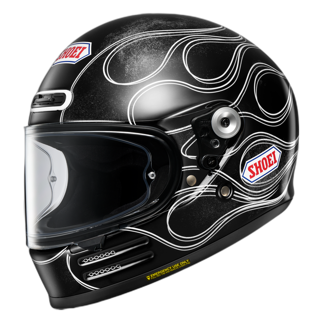 Shoei Glamster06 Blast TC-5 – Neo-Retro Full-Face Helmet ECE 22.06 – front view