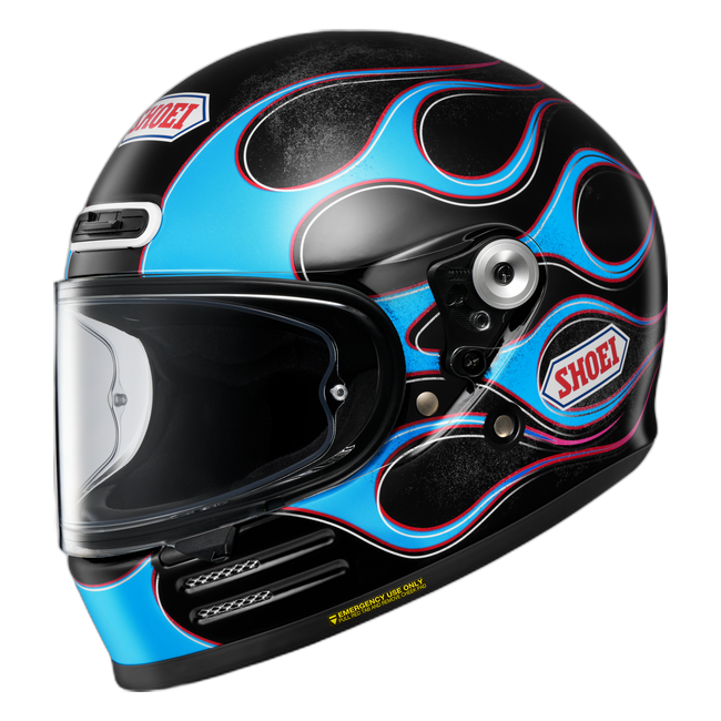 Shoei Glamster06 Blast TC-2 – Neo-Retro Full-Face Helmet ECE 22.06 – front view