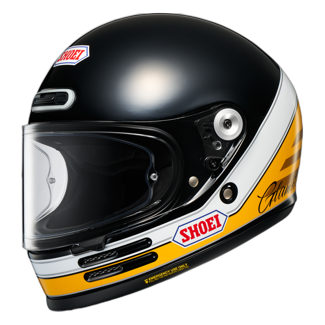 Shoei Glamster06 Abiding TC-3 – Neo-Retro Full-Face Helmet ECE 22.06 – front view