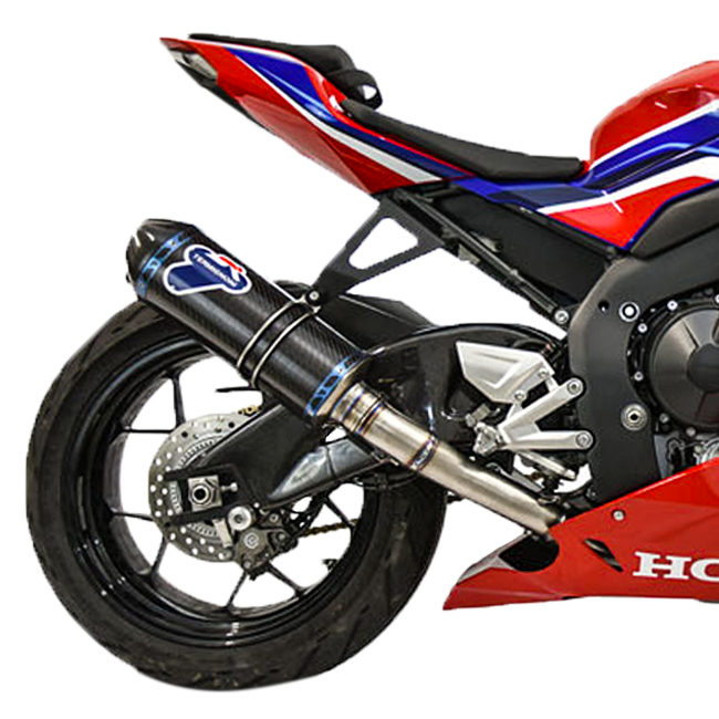 Termignoni H17109400TTC full titanium exhaust system with carbon silencer on Honda CBR 1000 RR-R SC82