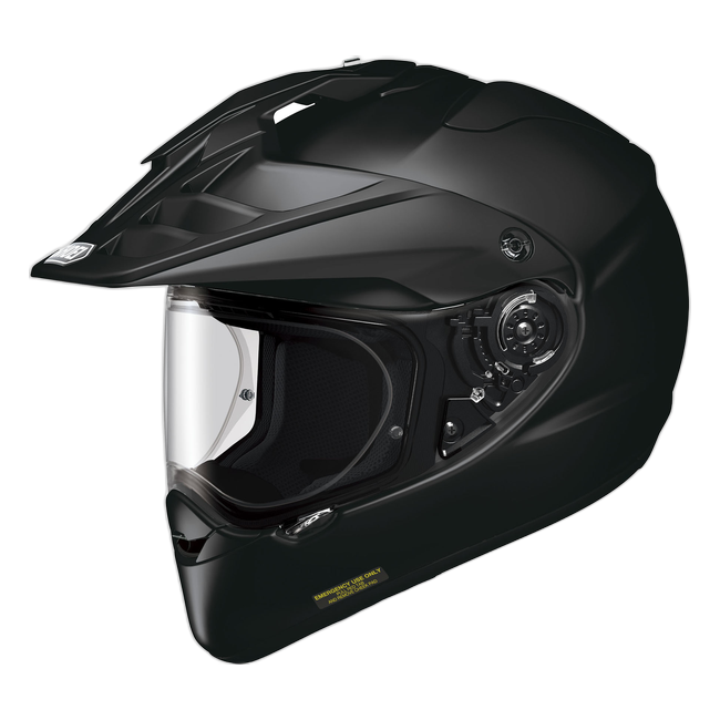 Shoei Hornet ADV 06 Black – front view