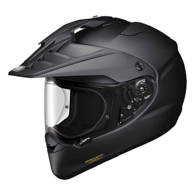 Shoei Hornet ADV 06 Matt Black – front view