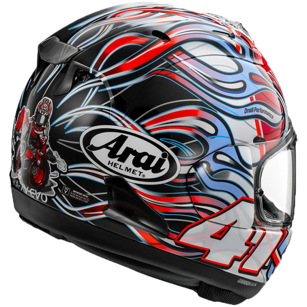 Arai RX-7V Evo full-face helmet in Noriyuki Haga WSBK Replica livery