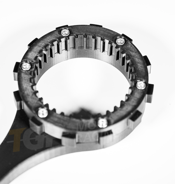 TGP MotoRacing 34-tooth wet clutch holding tool for Ducati Panigale V4 and V4 S
