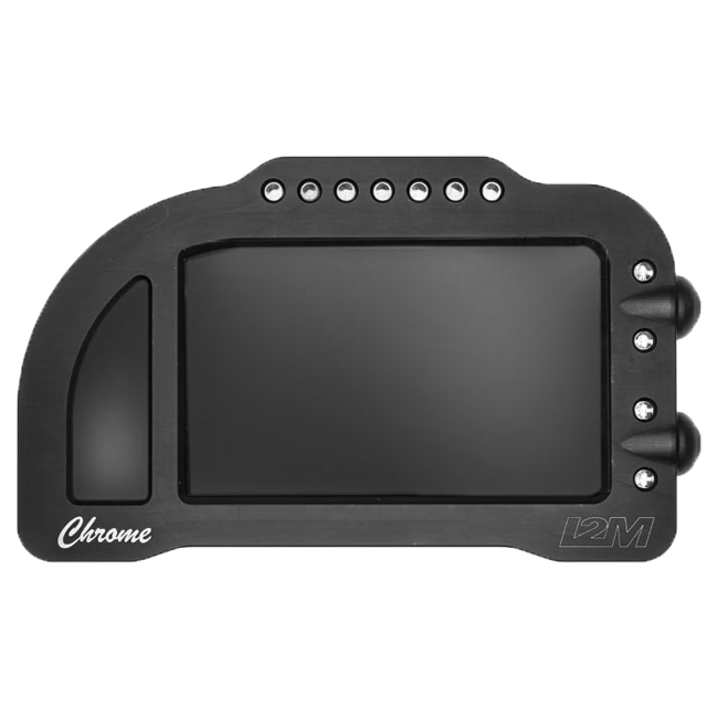 I2M Chrome Lite Dashboard for Aprilia RSV4 RR 1100 Factory 2021–2024 with GPS laptimer