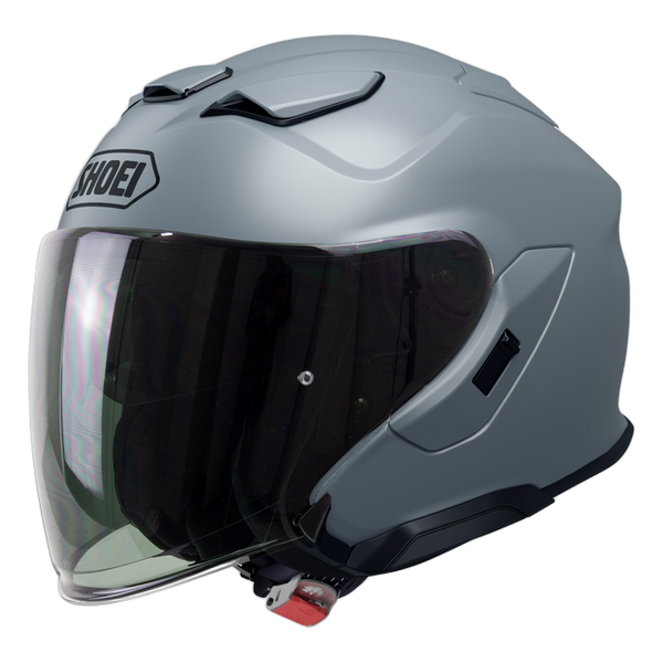 Shoei J-Cruise 3 Basalt Grey – with the optional dark smoke visor