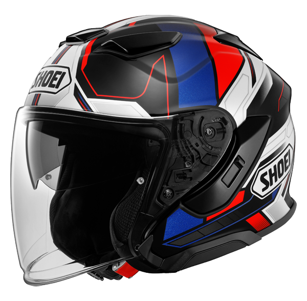 Shoei J-Cruise 3 Whizzy TC-10 – Premium Jet Helmet ECE 22.06