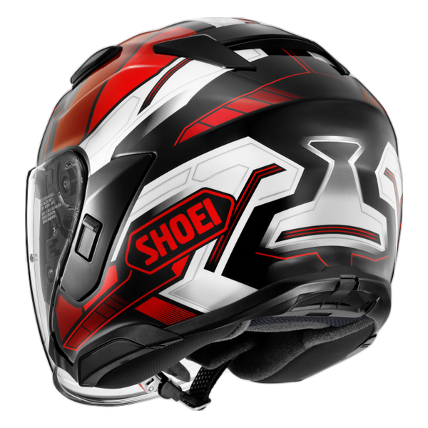 Shoei J-Cruise 3 Whizzy TC-1 – rear view