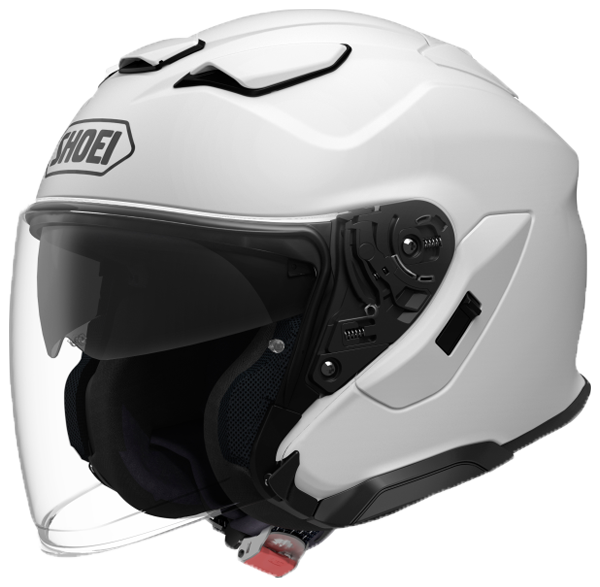 Shoei J-Cruise 3 White – Premium Jet Helmet ECE 22.06