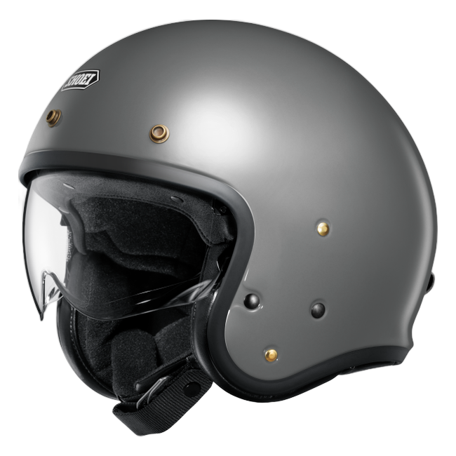 Shoei J•O2 Basalt Grey – front view