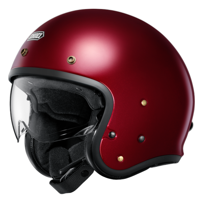 Shoei J•O2 Garnet Metallic – front view