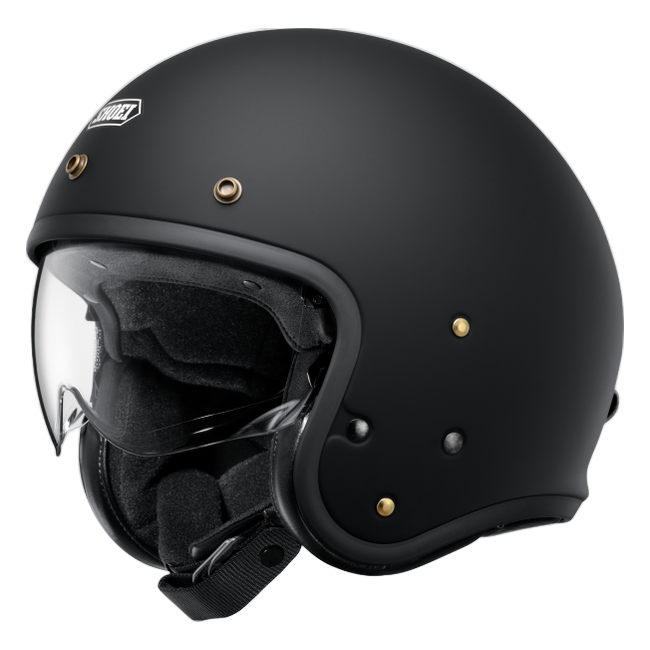 Shoei J•O2 Matt Black – front view