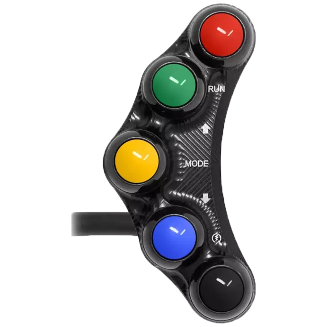 JetPrime JP PLD 003 right handlebar switch for Yamaha YZF-R1/M RN32 RN49 2015-2019