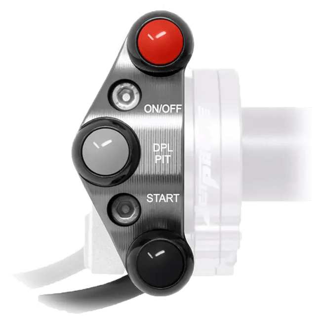 JetPrime JP PLD 156 handlebar switch for Ducati Panigale V4/S/R 2025-26