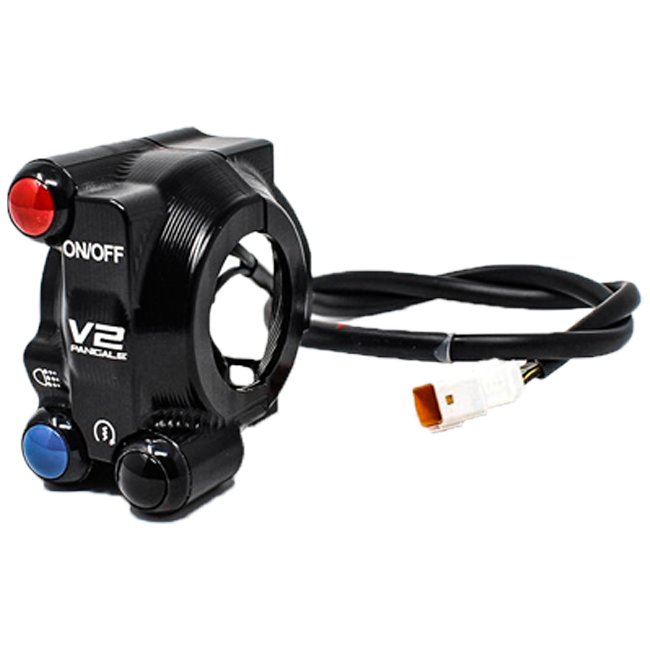 JetPrime JP ACC 006 aluminium throttle housing with handlebar switch for Ducati Panigale V2 955