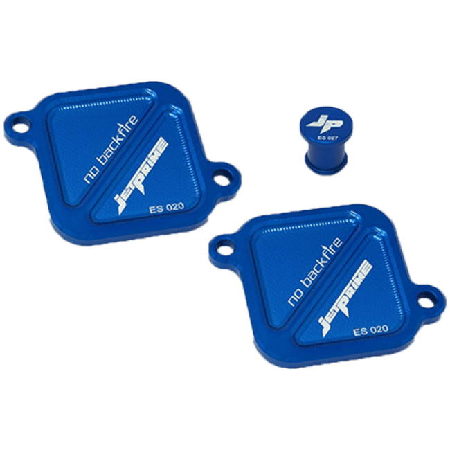 JetPrime JP ES 020 SLS AIS PAIR blockoff cover for Ducati Panigale V4 2025-2026 CNC aluminium