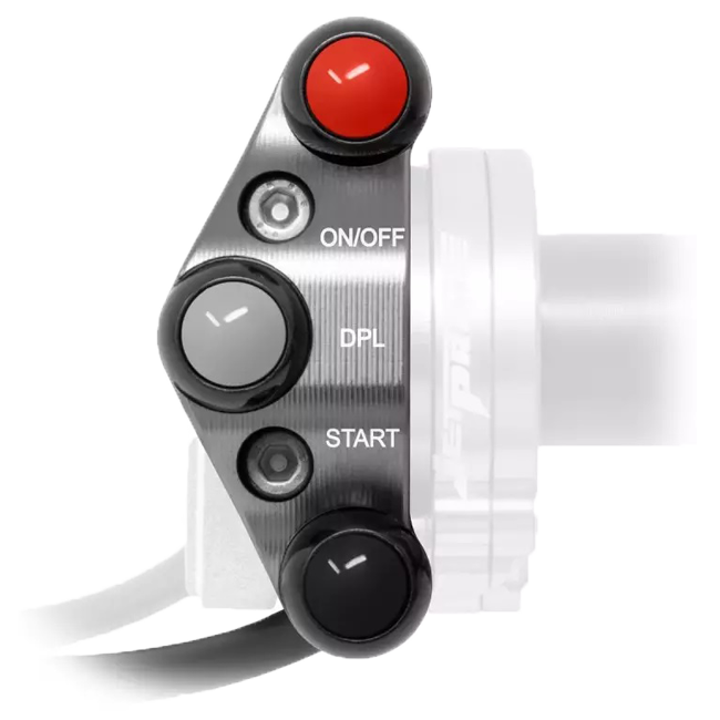 JetPrime JP PLD 120 handlebar switch for Ducati Panigale V4/S