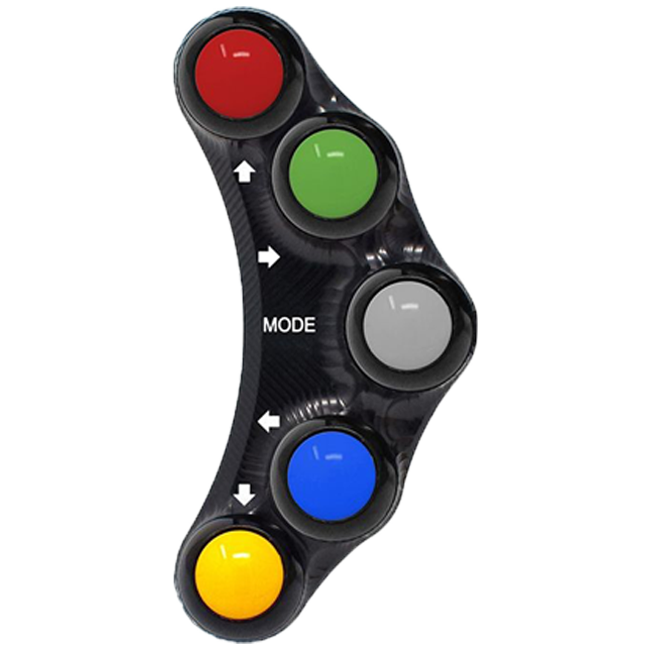 JetPrime JP PLSR 027 left race handlebar switch for Honda CBR 1000 RR-R SC82