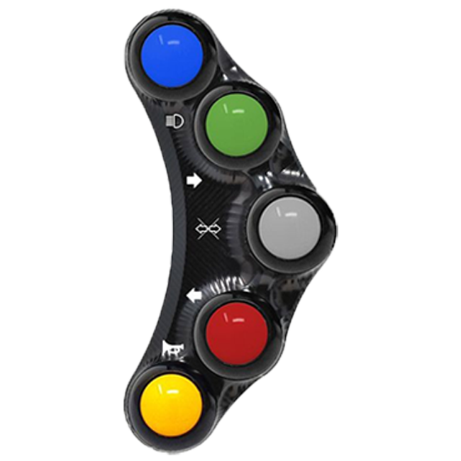 JetPrime Street Left Handlebar Switch BMW S1000RR K46 2015-2018 JP PLS 008