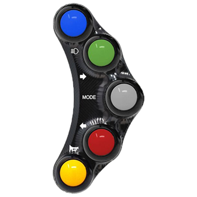 JetPrime Street Left Handlebar Switch JP PLS 003 for Yamaha YZF-R1/M RN32 RN49