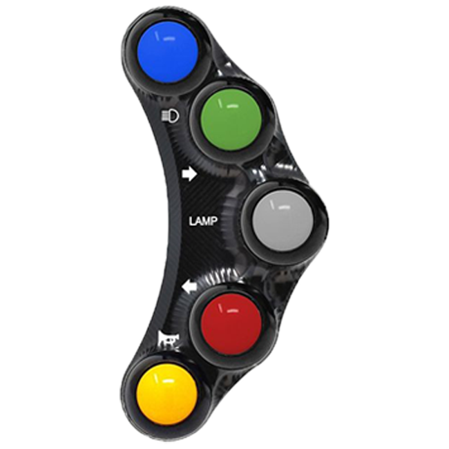 JetPrime Street left handlebar switch for Yamaha YZF-R3 2015-2018, JP PLS 015