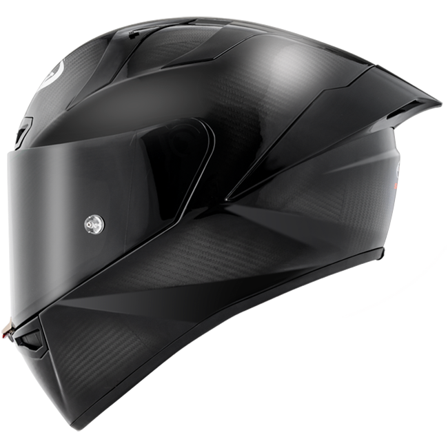Suomy S1-XR GP full-face helmet in carbon gloss visible carbon finish