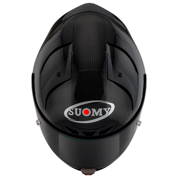Suomy S1-XR GP full-face helmet in carbon gloss visible carbon finish
