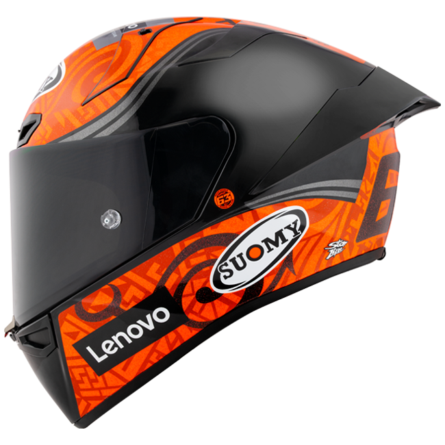 Suomy S1-XR GP helmet Francesco Pecco Bagnaia Replica 2023 gloss finish