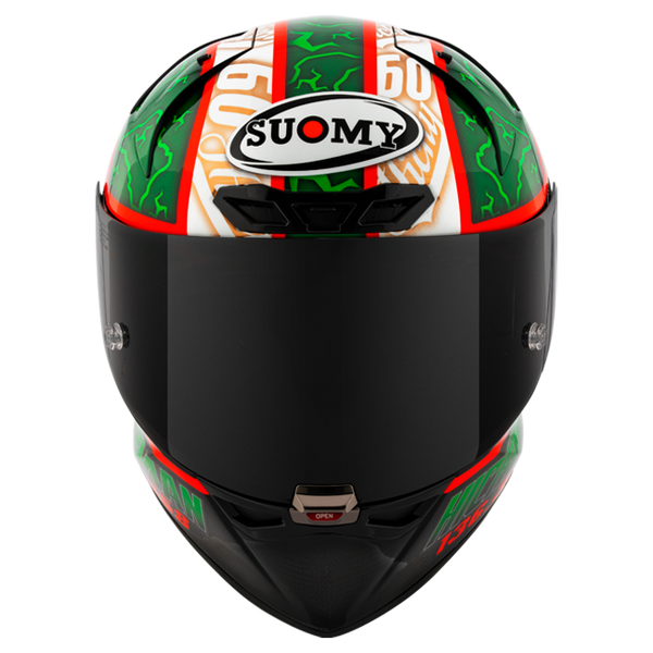 Suomy S1-XR GP Peter Hickman Replica 2024 full-face racing helmet gloss finish
