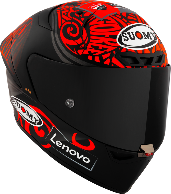 Suomy S1-XR GP Francesco Pecco Bagnaia Replica 2024 full-face racing helmet matte finish